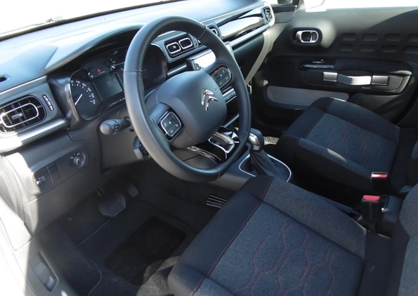 Citroen C3 cena 59900 przebieg: 51000, rok produkcji 2021 z Świdnik małe 92